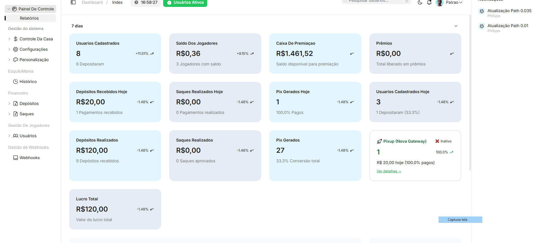 🐿️ Esquilo Pix – Script PHP Completo Corrigido - Imagem 2